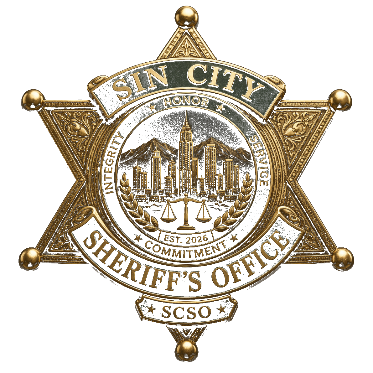SCSO badge